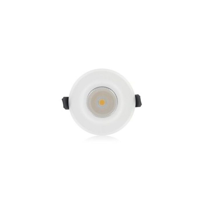 Downlight blanco de vidrio, Rexe, 9W, 4000K LED, IP65