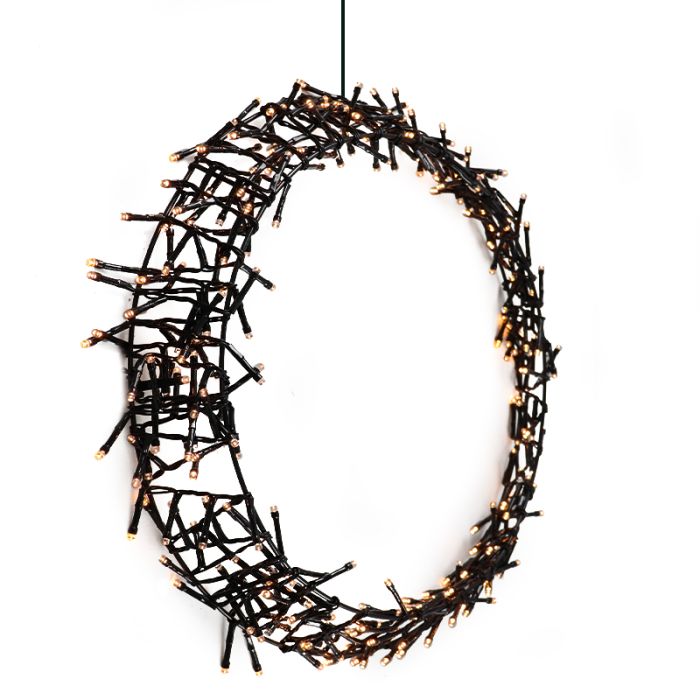 Anillo corona de Navidad - 38 cm