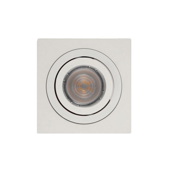 Foco empotrable blanco de aluminio, Heido