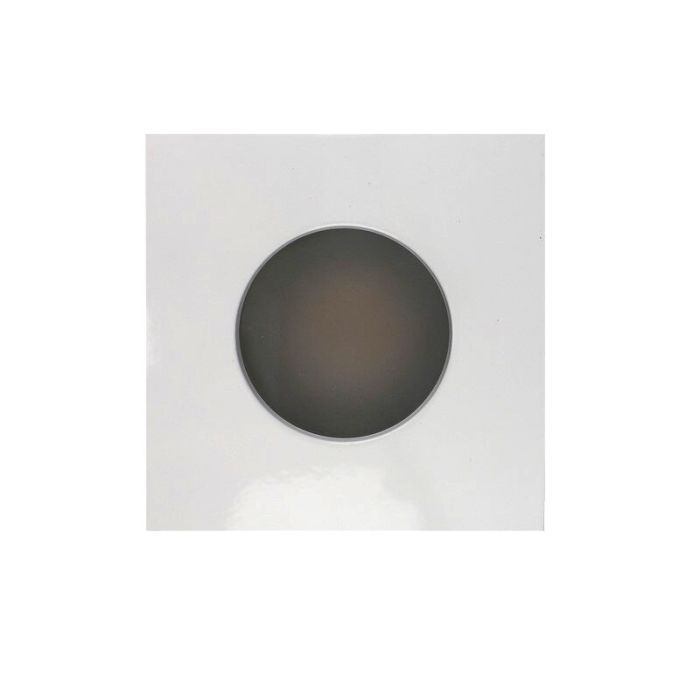 Foco empotrable baño blanco de aluminio, Pelle, IP44