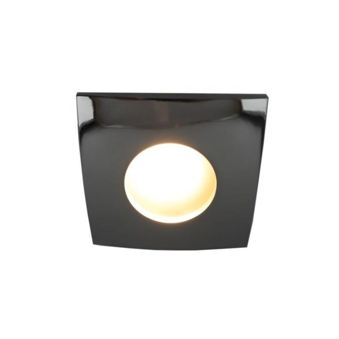 Foco empotrable baño cromado de aluminio, Pelle, IP44