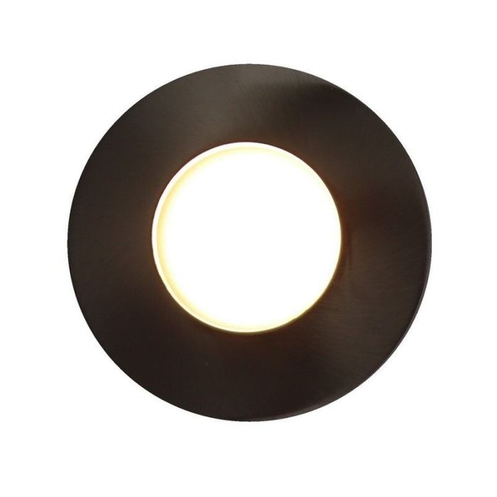 Foco empotrable baño cromado de aluminio, Pierre, IP44