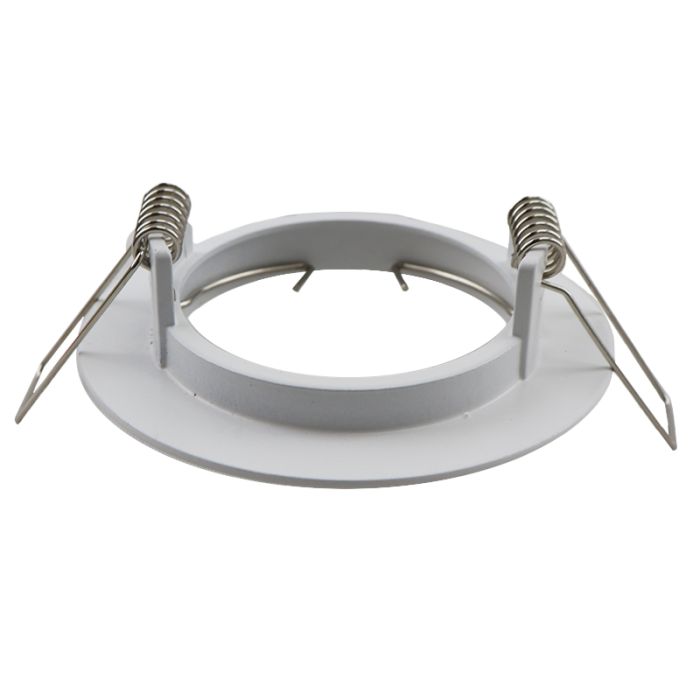Foco empotrable blanco de aluminio, Agata