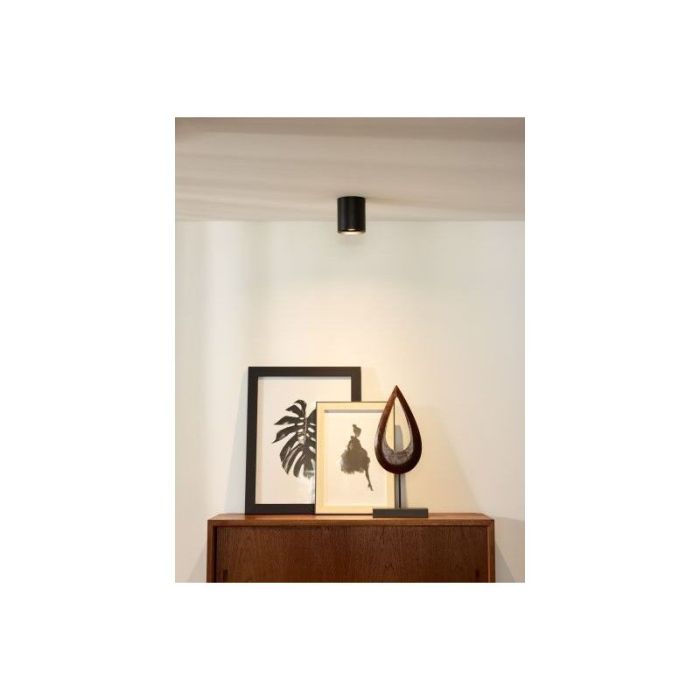 Aplique de techo moderno negro, Raina