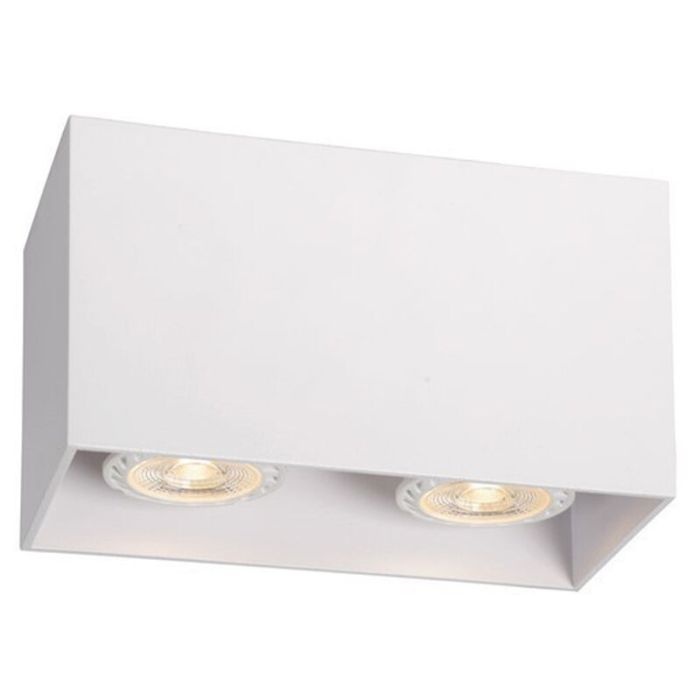 Aplique de techo moderno blanco, Raina