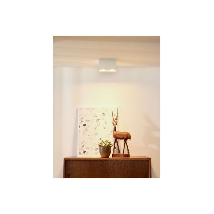 Aplique de techo moderno blanco, Raina