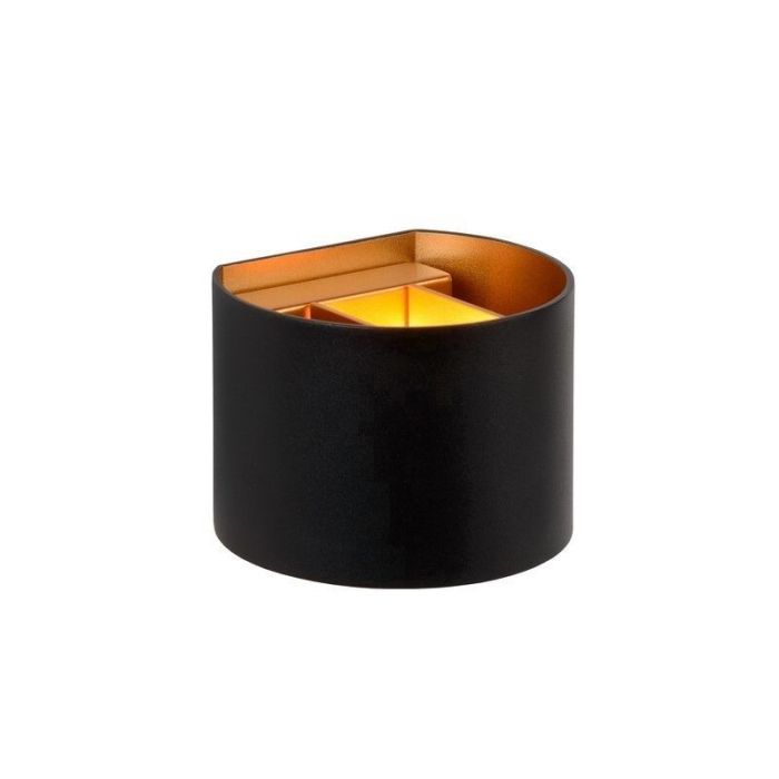 Aplique up down moderno negro, Xio