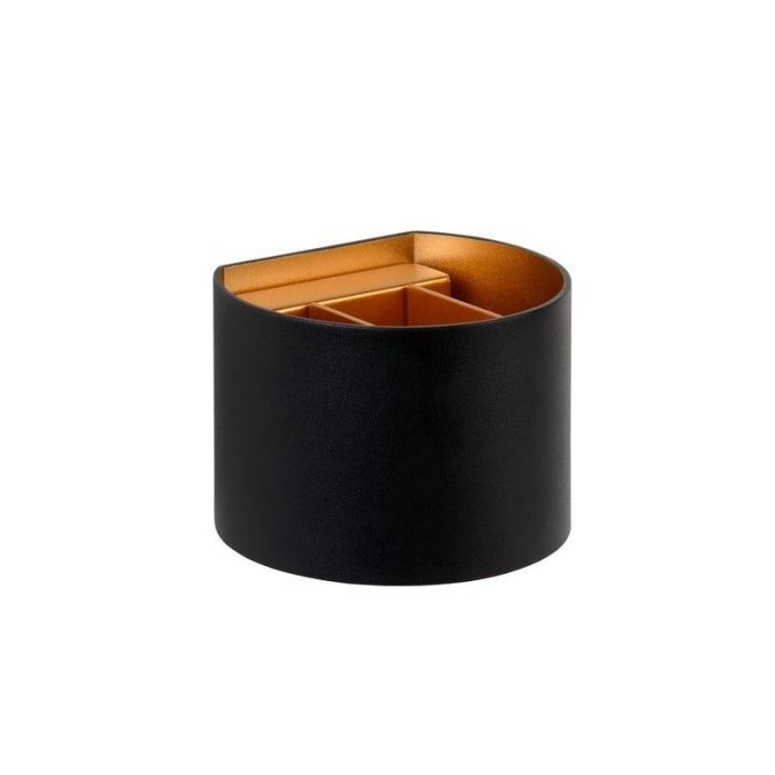 Aplique up down moderno negro, Xio