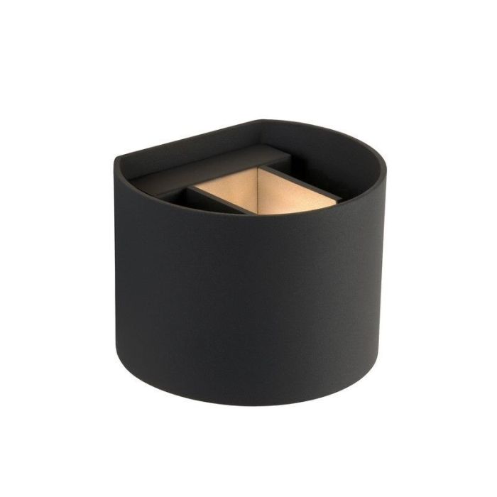 Aplique up down moderno gris, Xio