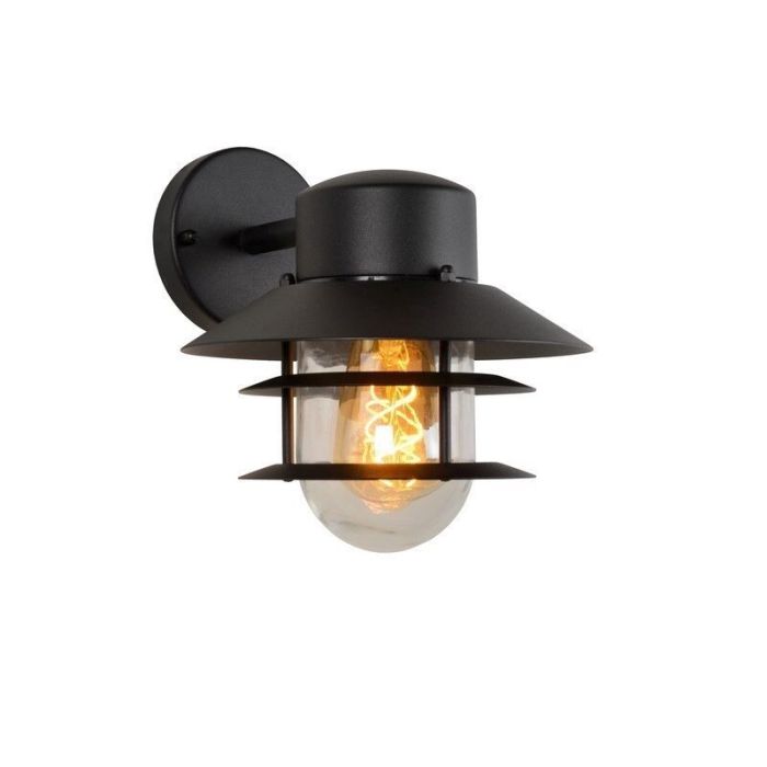 Lámpara exterior moderno negro, Zico, IP44