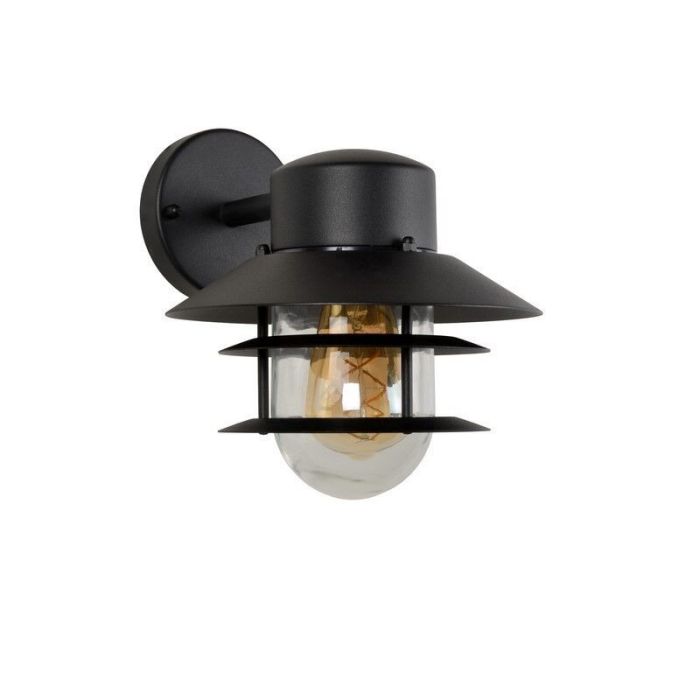 Lámpara exterior moderno negro, Zico, IP44
