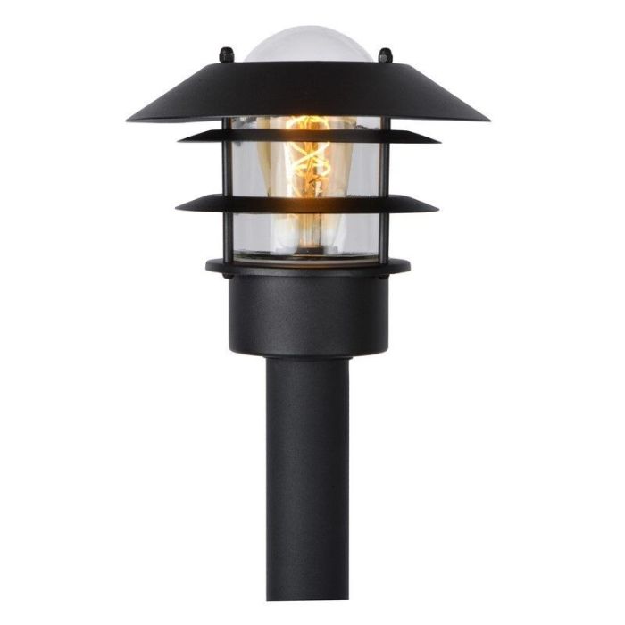 Farola moderna negra, Zico, IP44