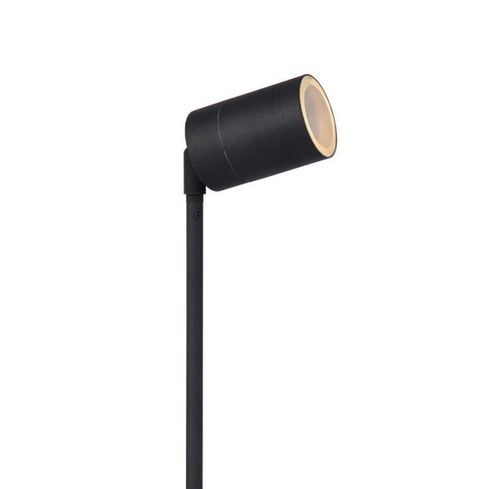 Estaca para jardín moderna negra, Arne, IP44