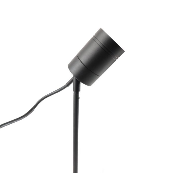 Estaca para jardín moderna negra, Arne, IP44
