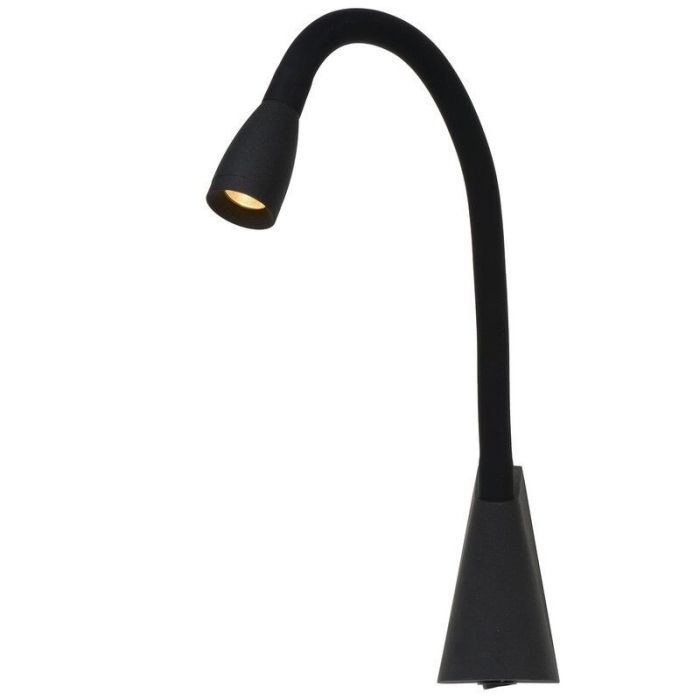 Aplique moderno negro, Galen, 3W, 3000K LED, con interruptor