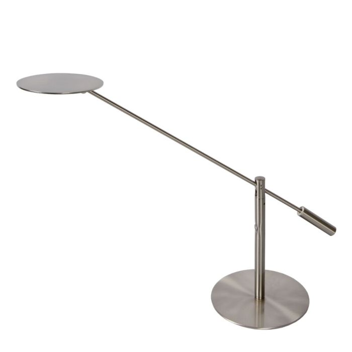 Flexo moderno cromado, Anselmo, 9W, 3000K LED, con regulador táctil