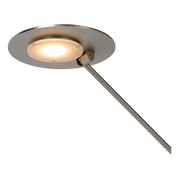 Flexo moderno cromado, Anselmo, 9W, 3000K LED, con regulador táctil