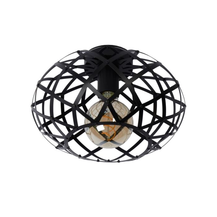 Plafón de techo moderno negro, Wolfram