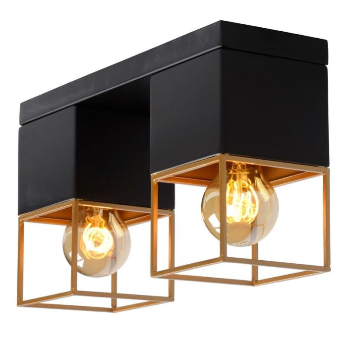 Plafón de techo moderno dorado, Rixt
