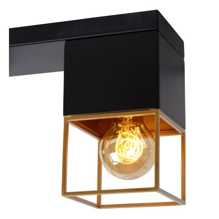 Plafón de techo moderno dorado, Rixt
