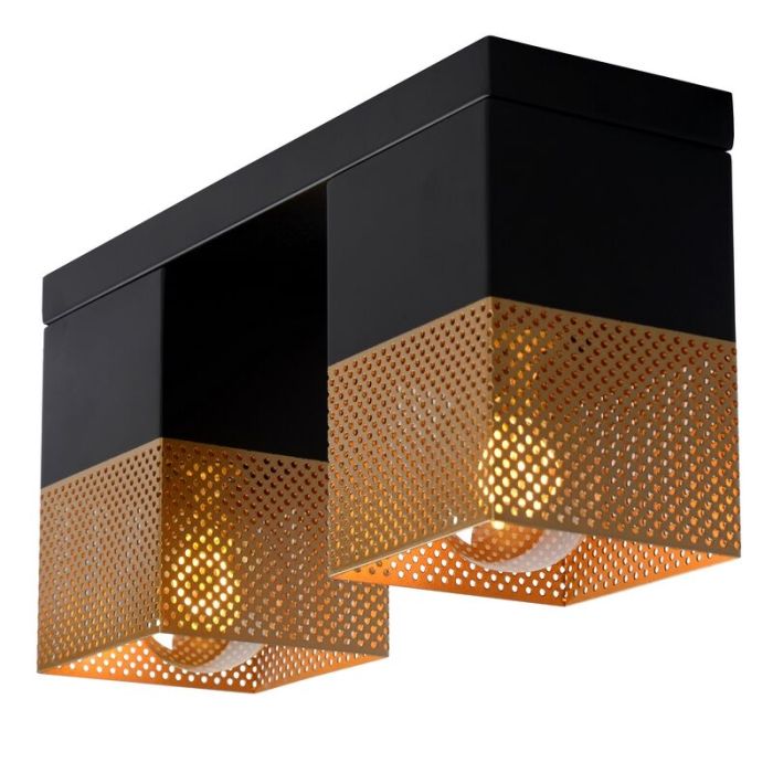 Plafón de techo moderno dorado, Renate