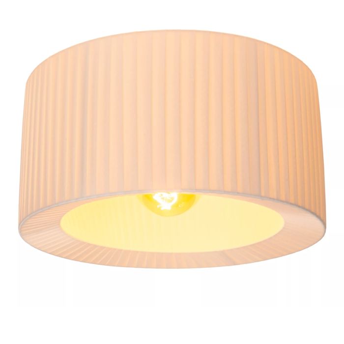 Plafón de techo moderno blanco, Fold