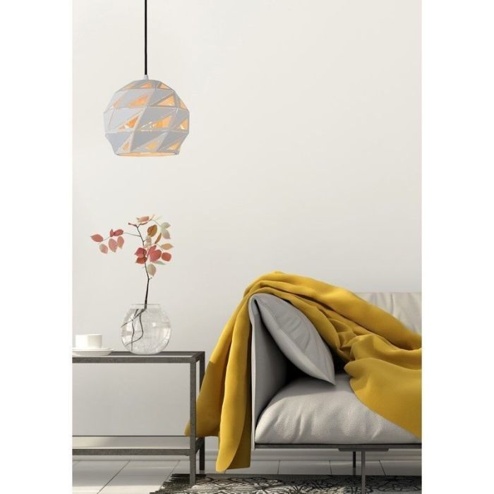 Lámpara colgante moderna blanca, Malunga