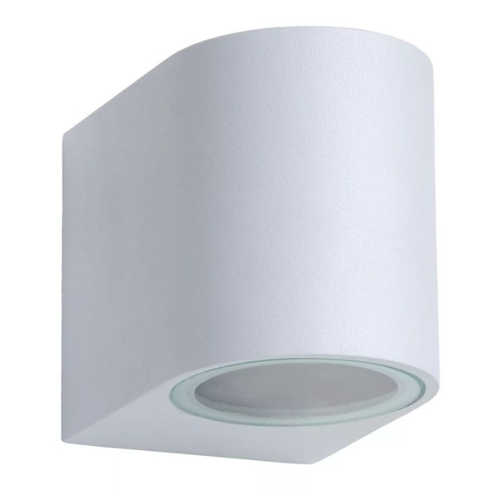 Lámpara exterior moderna blanca, Zora, IP44