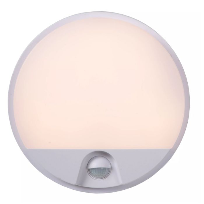 Aplique baño moderno blanco, Hups Ir, 10W, 3000K LED, IP54