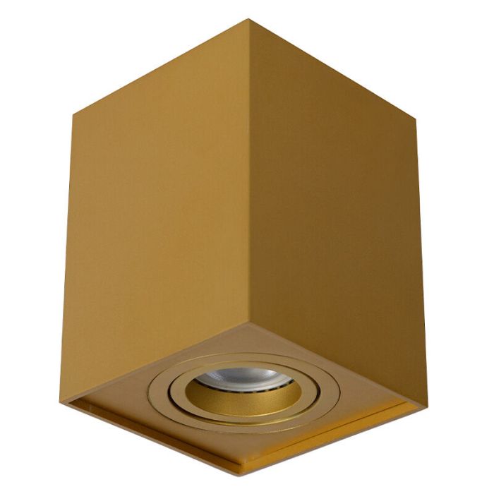 Aplique de techo moderno dorado, Tube
