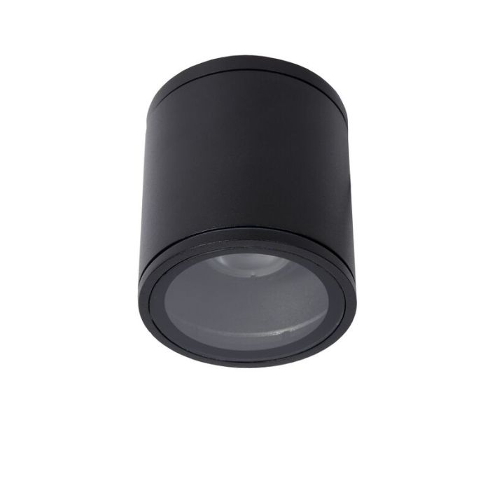 Foco de techo moderno negro, Aven, IP65