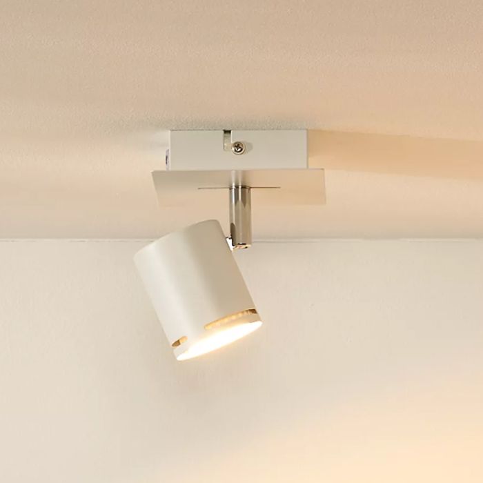 Foco de techo moderno blanco, Rilou