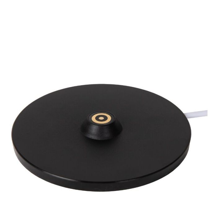 Lámpara de mesa recargable para exterior moderna blanca, Renee, 2,2W, 2700K LED, IP54, con regulador táctil