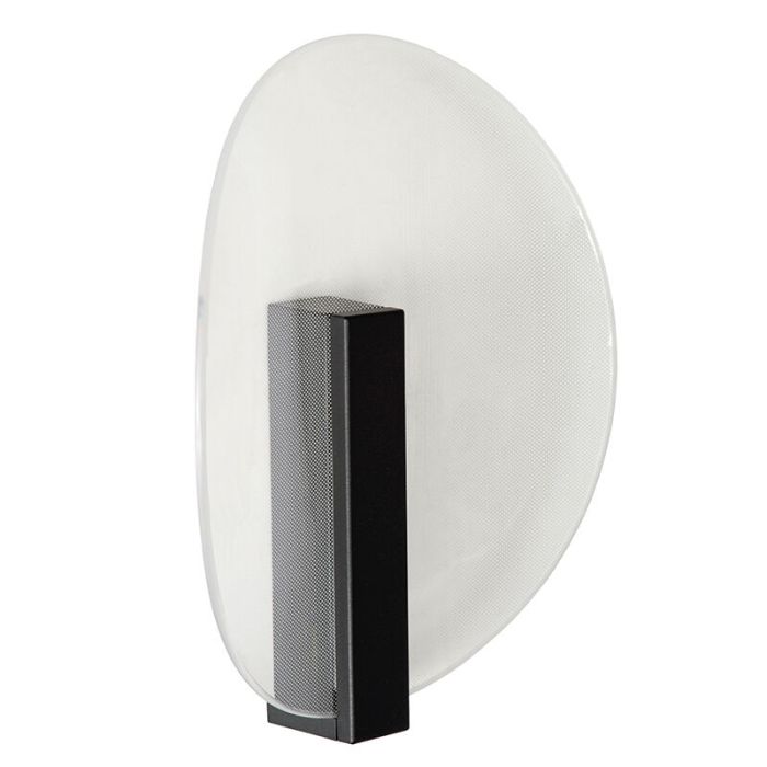 Lámpara exterior moderna negra, Laredo, 9W, 2700K LED, IP54