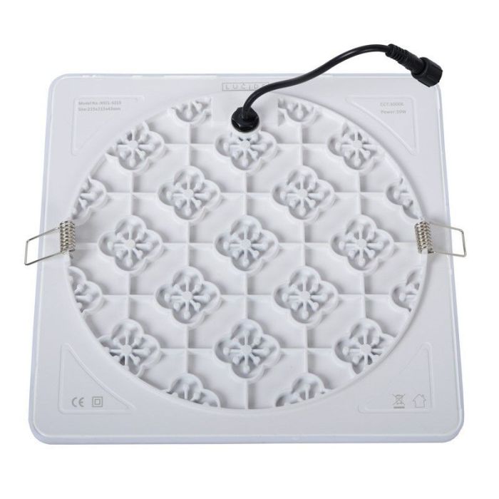 Plafón de techo moderno blanco, Ceres, 30W, 3000K LED, IP44