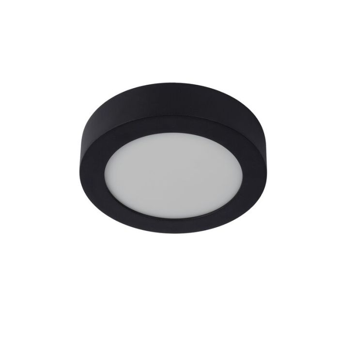 Plafón de techo moderno negro, Brice, 11W, 3000K LED, IP44
