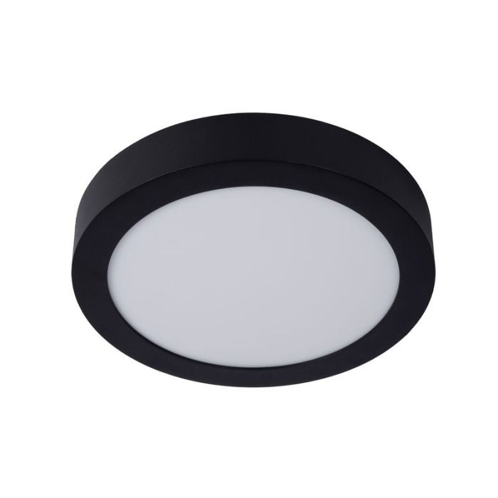 Plafón de techo moderno negro, Brice, 15W, 3000K LED, IP44