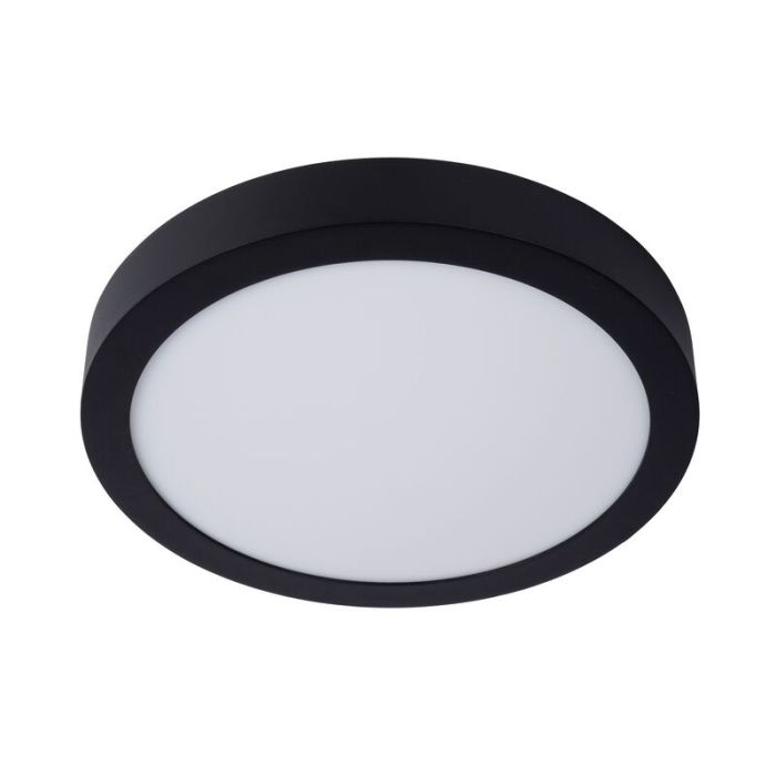 Plafón de techo moderno negro, Brice, 30W, 3000K LED, IP44