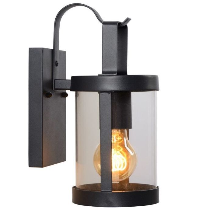 Aplique moderno negro, Lindelo, IP23