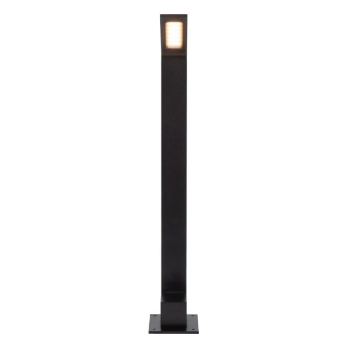 Lámpara exterior moderna negra, Lawford, 6W, 3000K LED, IP54
