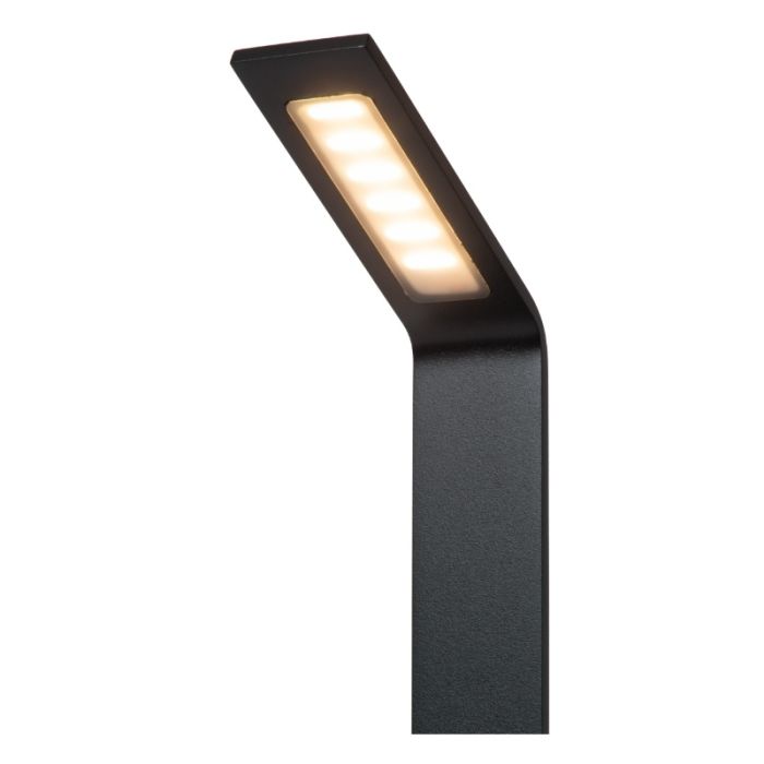 Lámpara exterior moderna negra, Lawford, 6W, 3000K LED, IP54