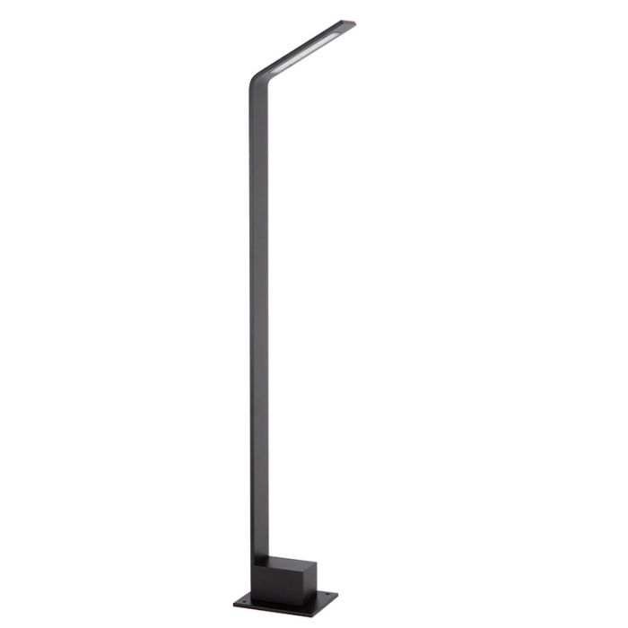 Lámpara exterior moderna negra, Lawford, 6W, 3000K LED, IP54