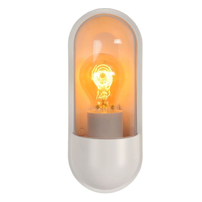 Lámpara exterior antigua blanca, Capsule, IP54
