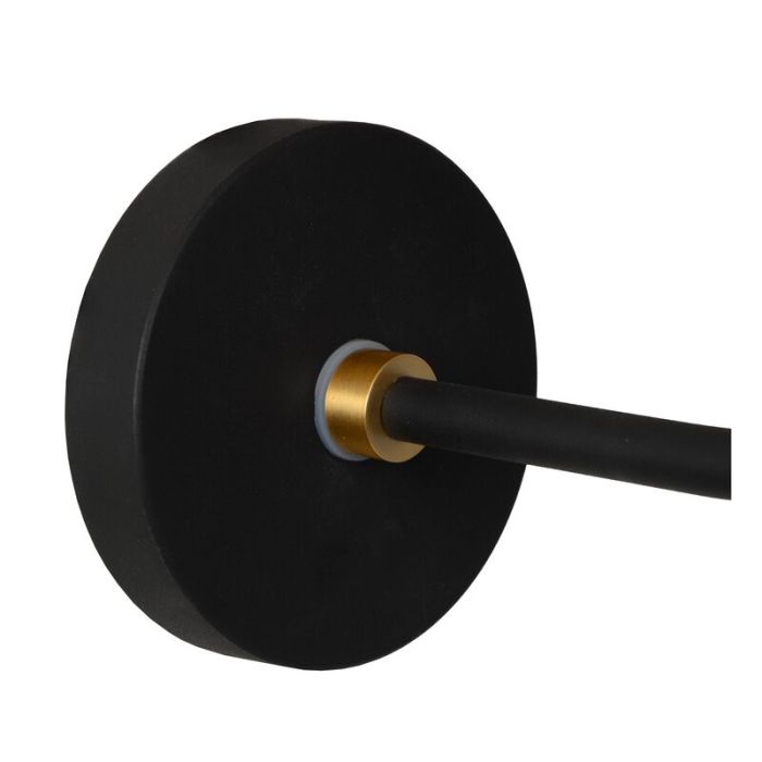 Foco de pared antiguo dorado, Berend, IP44