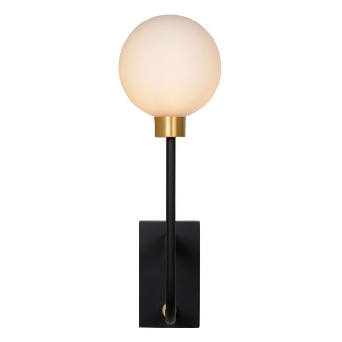 Foco de pared antiguo dorado, Berend, IP44