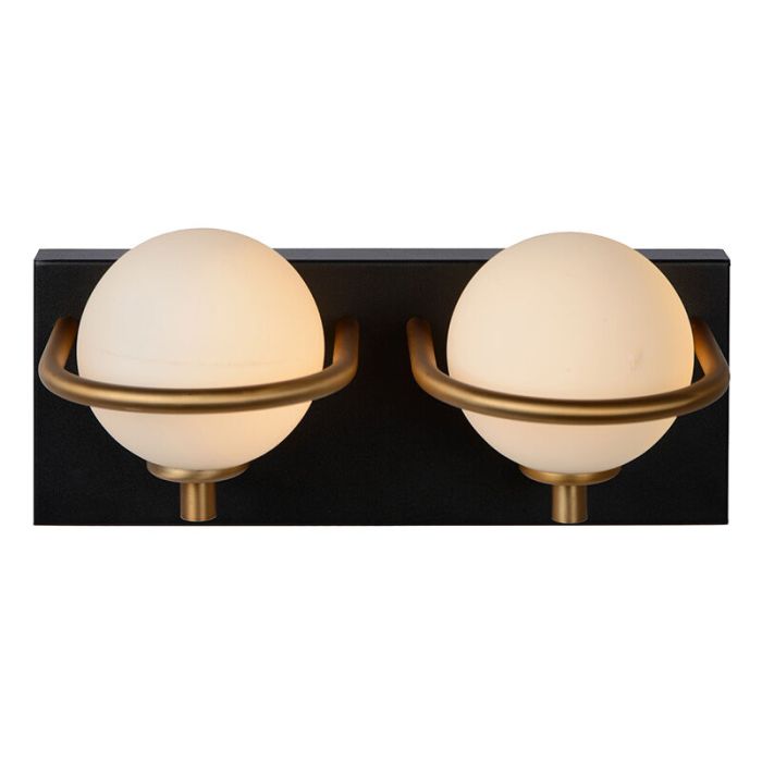 Aplique baño antiguo negro, Isobel, IP44