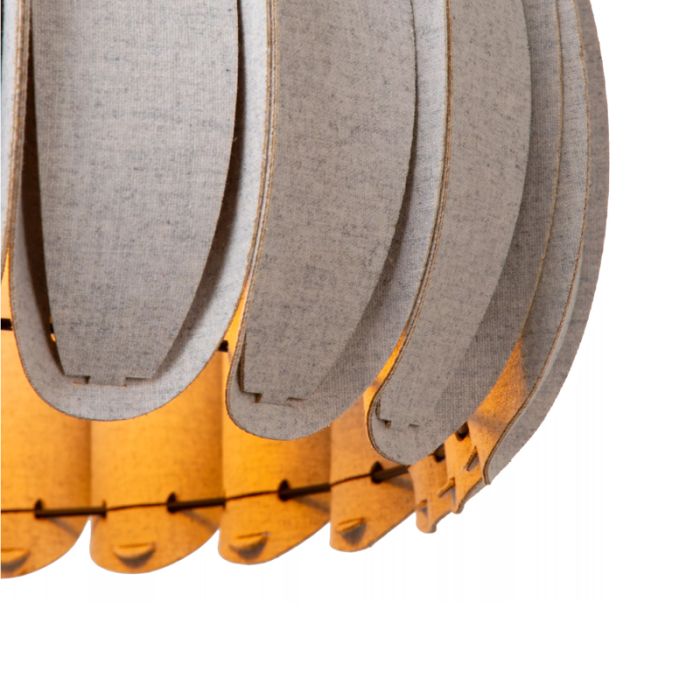 Lámpara colgante moderna gris, Spencer