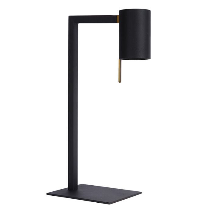 Flexo moderno negro, Lesley, con interruptor