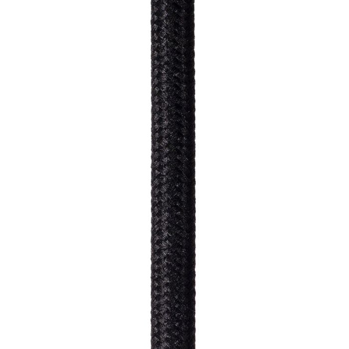 Lámpara colgante moderna negra, Siemon