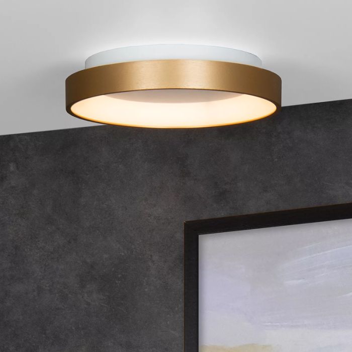 Plafón de techo moderno azul, Vidal, 20W, 2700K LED